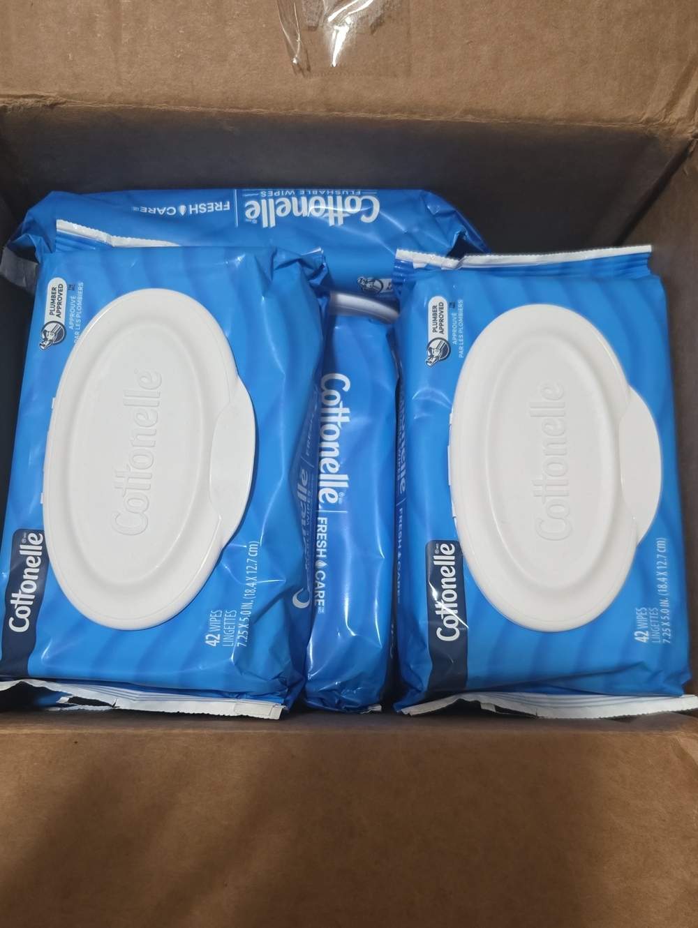 Fresh Care Flushable Wet Wipes - Pack Of 8